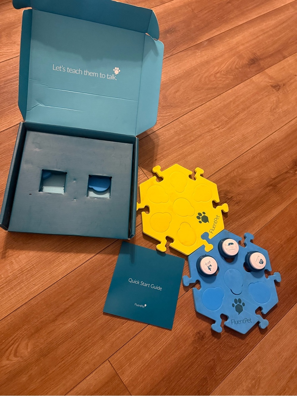FluentPet Tester Kit with bonus button